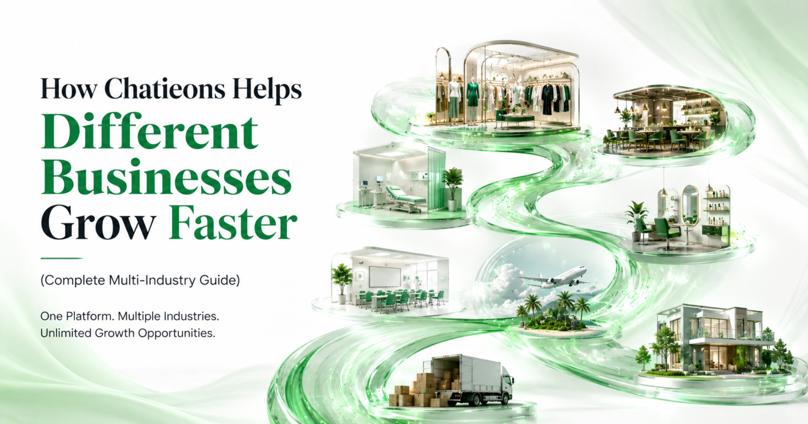 🔥 How Chatieons Helps Different Businesses Grow Faster (Complete Multi-Industry Guide)