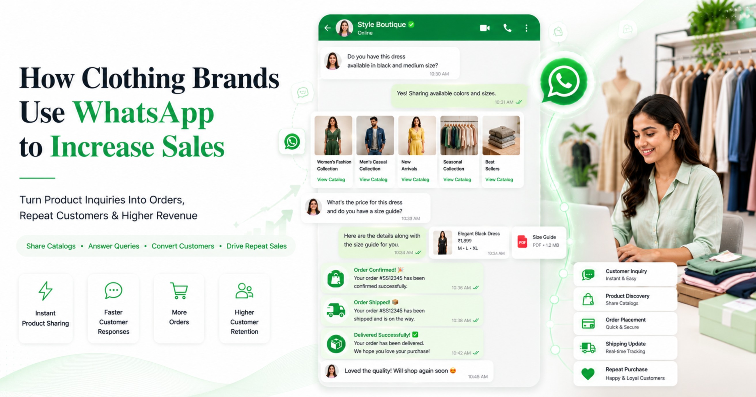 👕 How Clothing Brands Use WhatsApp to Increase Sales