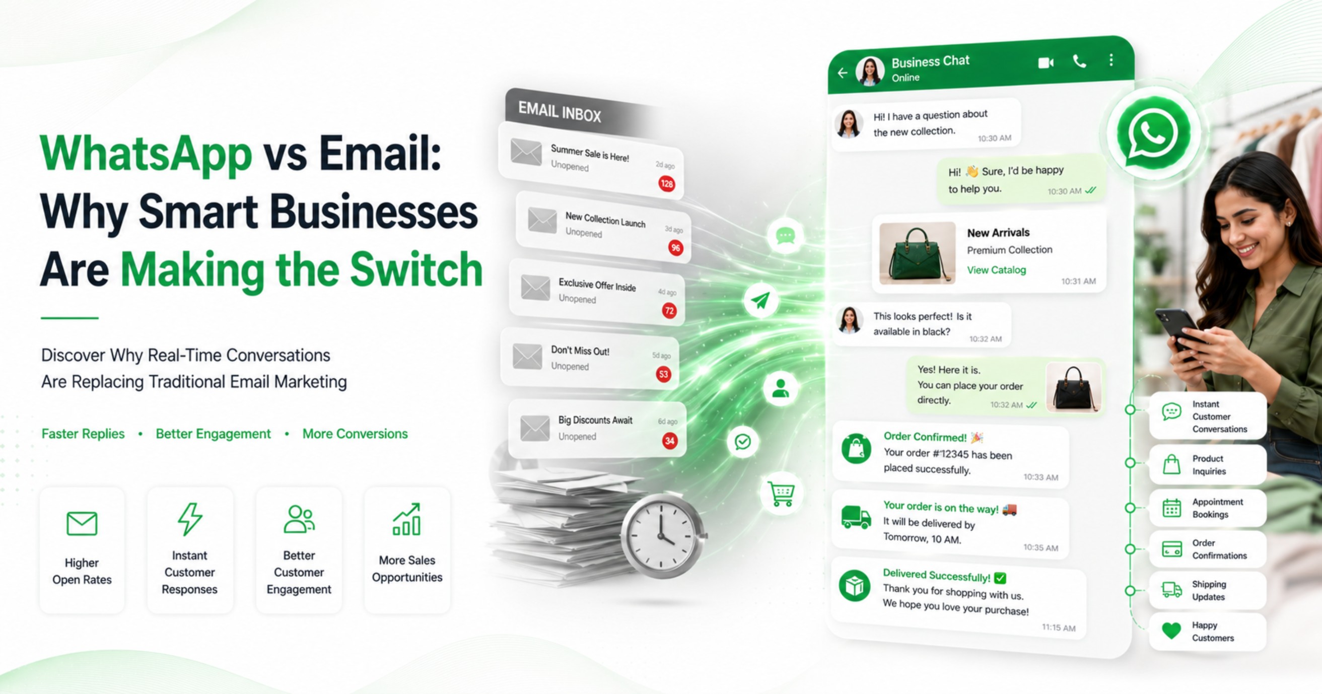 WhatsApp vs Email: Why Smart Businesses Are Making the Switch