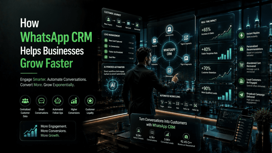 🚀 How WhatsApp CRM Helps Businesses Grow Faster